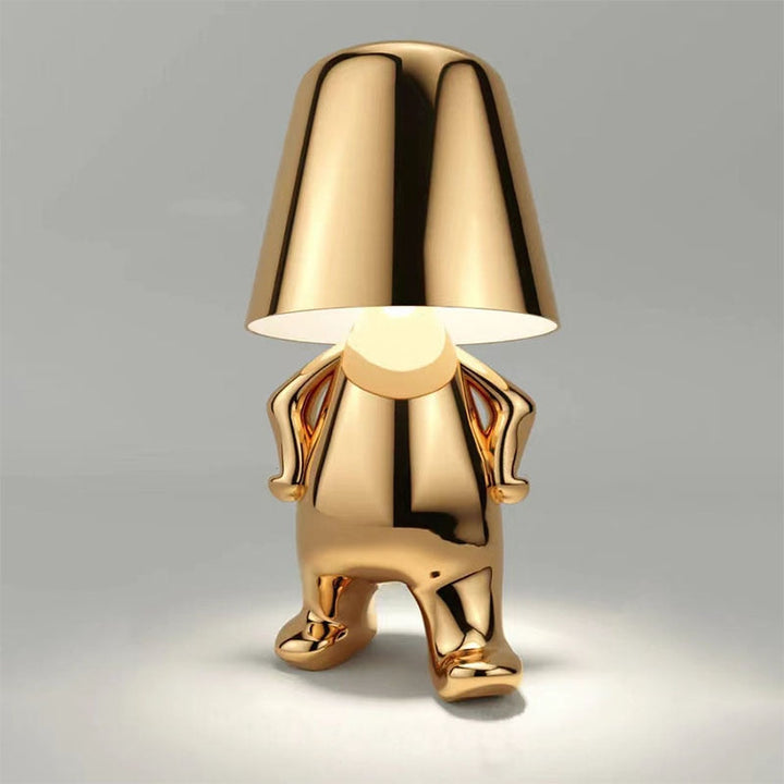 Stilvolle Tischlampe mit Warmem Licht – Modernes Design für Wohnzimmer und Schlafzimmer, Wiederaufladbar und Dimmbar 1