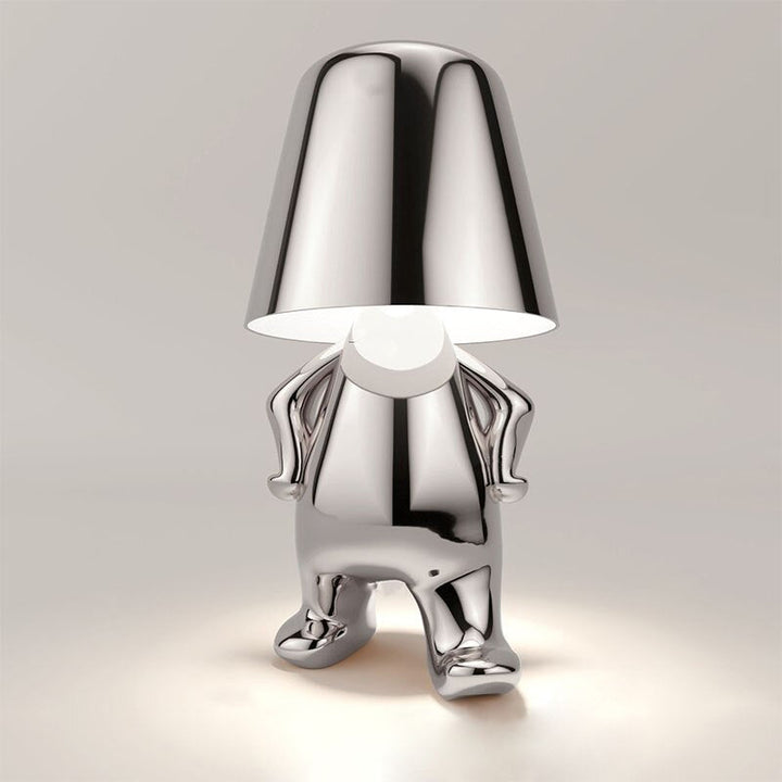 Stilvolle Tischlampe mit Warmem Licht – Modernes Design für Wohnzimmer und Schlafzimmer, Wiederaufladbar und Dimmbar 6