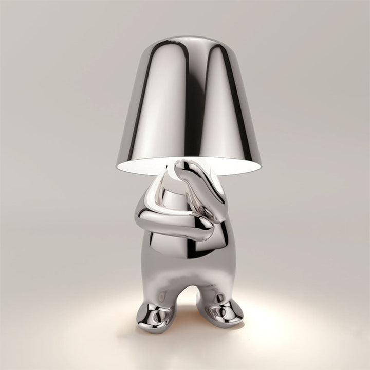 Stilvolle Tischlampe mit Warmem Licht – Modernes Design für Wohnzimmer und Schlafzimmer, Wiederaufladbar und Dimmbar 7