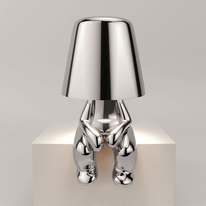 Stilvolle Tischlampe mit Warmem Licht – Modernes Design für Wohnzimmer und Schlafzimmer, Wiederaufladbar und Dimmbar 8