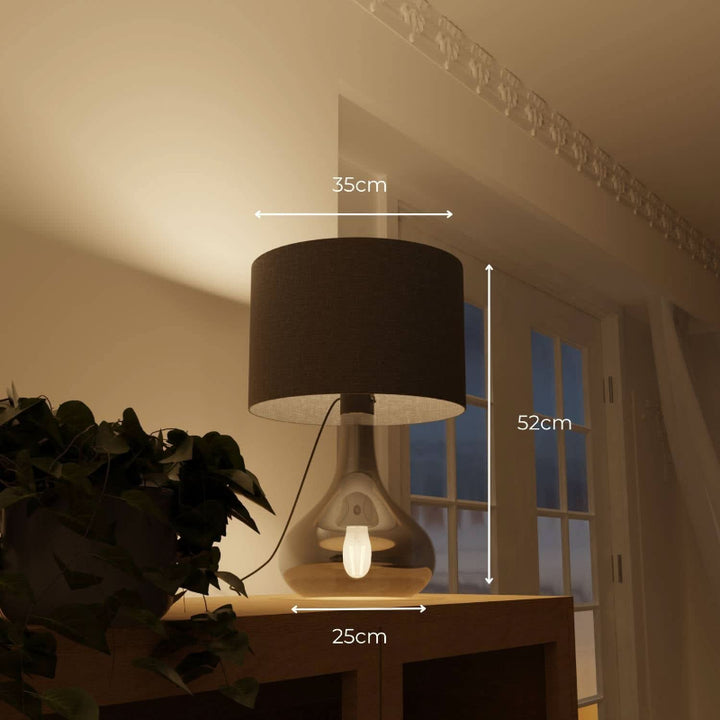 Table Lamp with Dual Light Sources - Versatile Design for Living Room, Bedroom, or Office 5
