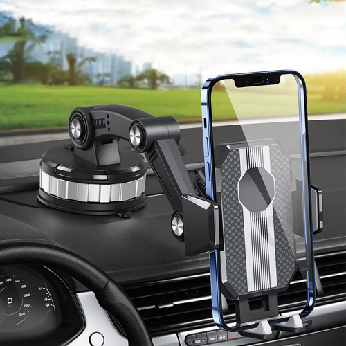 Universelle Kfz Handyhalterung mit Starkem Saugnapf und 360° Drehung – Einhandbedienung für Smartphone Halterung Auto 0