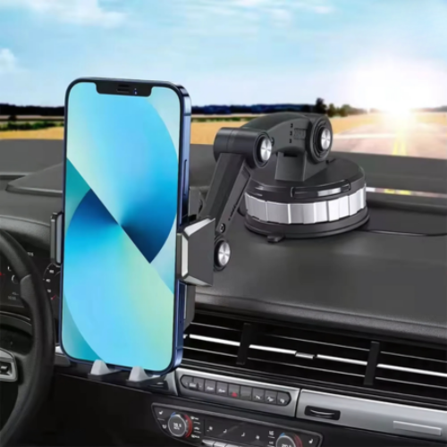 Universelle Kfz Handyhalterung mit Starkem Saugnapf und 360° Drehung – Einhandbedienung für Smartphone Halterung Auto 2