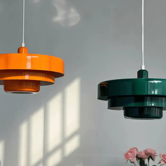 Vintage Pendelleuchte für Esszimmer – Zeitloses Design aus Metall, Energieeffizient, Verschiedene Farben, Einfache Installation 2