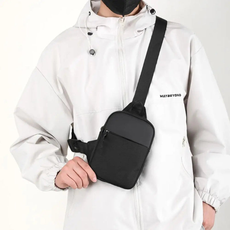 Wasserdichte Canvas Umhängetasche – Praktische Crossbody Bag Damen für Reisen und Wandern, Kompakt und Verstellbarer Gurt 7