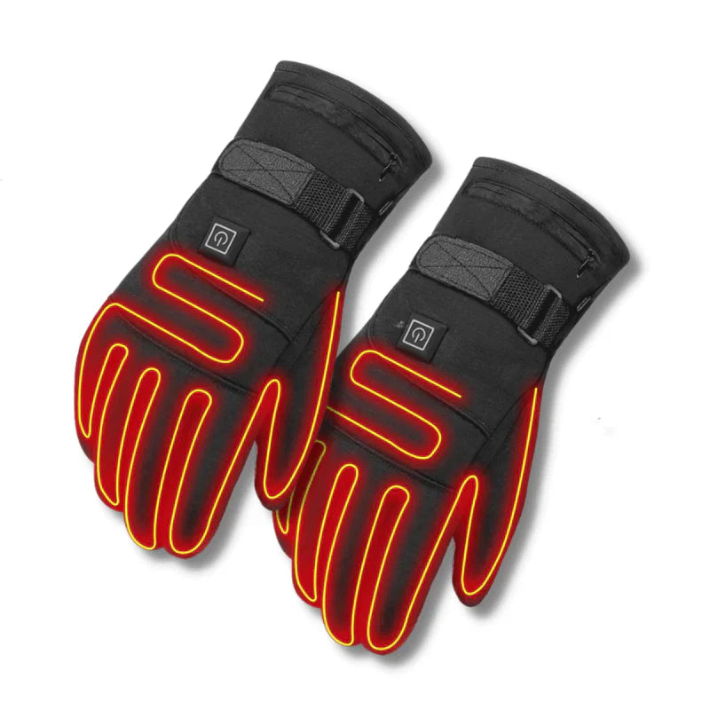 Wasserdichte Elektrische Heizhandschuhe mit Touchscreen – 3 Heizstufen, Schnelle Wärme für Outdoor-Aktivitäten 1
