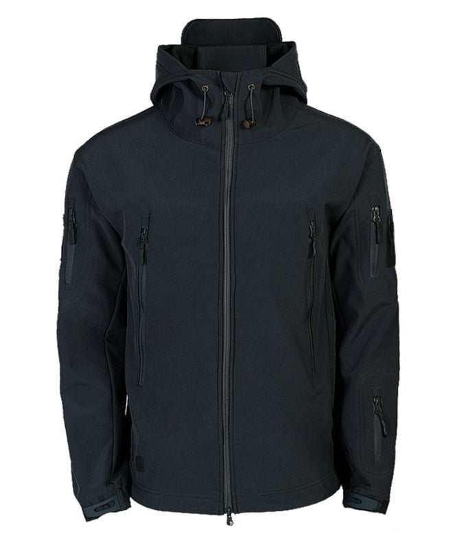 Wasserdichte Herrenjacke aus Polyester und Baumwolle – Atmungsaktive Militärjacke für Outdoor-Aktivitäten, Größen M-4XL 4