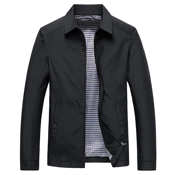 Wasserfeste Herrenjacke Ultraleicht mit Verstellbarer Kapuze und Taschen – Ideal für Outdoor und Alltag 0