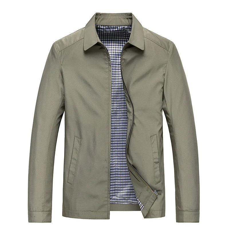 Wasserfeste Herrenjacke Ultraleicht mit Verstellbarer Kapuze und Taschen – Ideal für Outdoor und Alltag 2