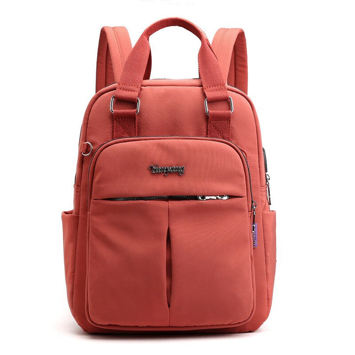 Wasserfester Laptop Rucksack mit USB-Anschluss und Anti-Diebstahl-Design – Multifunktional und Geräumig für Damen und Herren 2
