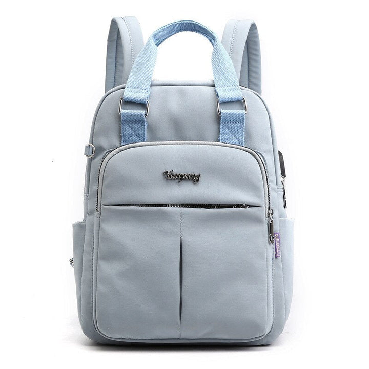 Wasserfester Laptop Rucksack mit USB-Anschluss und Anti-Diebstahl-Design – Multifunktional und Geräumig für Damen und Herren 4