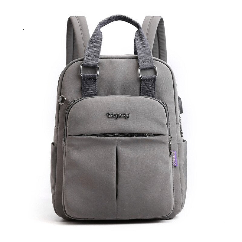 Wasserfester Laptop Rucksack mit USB-Anschluss und Anti-Diebstahl-Design – Multifunktional und Geräumig für Damen und Herren 5