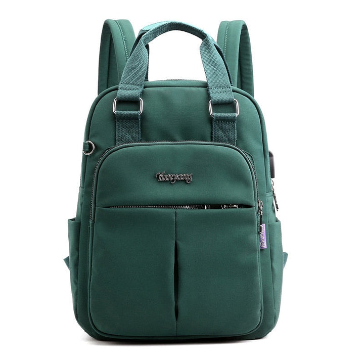 Wasserfester Laptop Rucksack mit USB-Anschluss und Anti-Diebstahl-Design – Multifunktional und Geräumig für Damen und Herren 6
