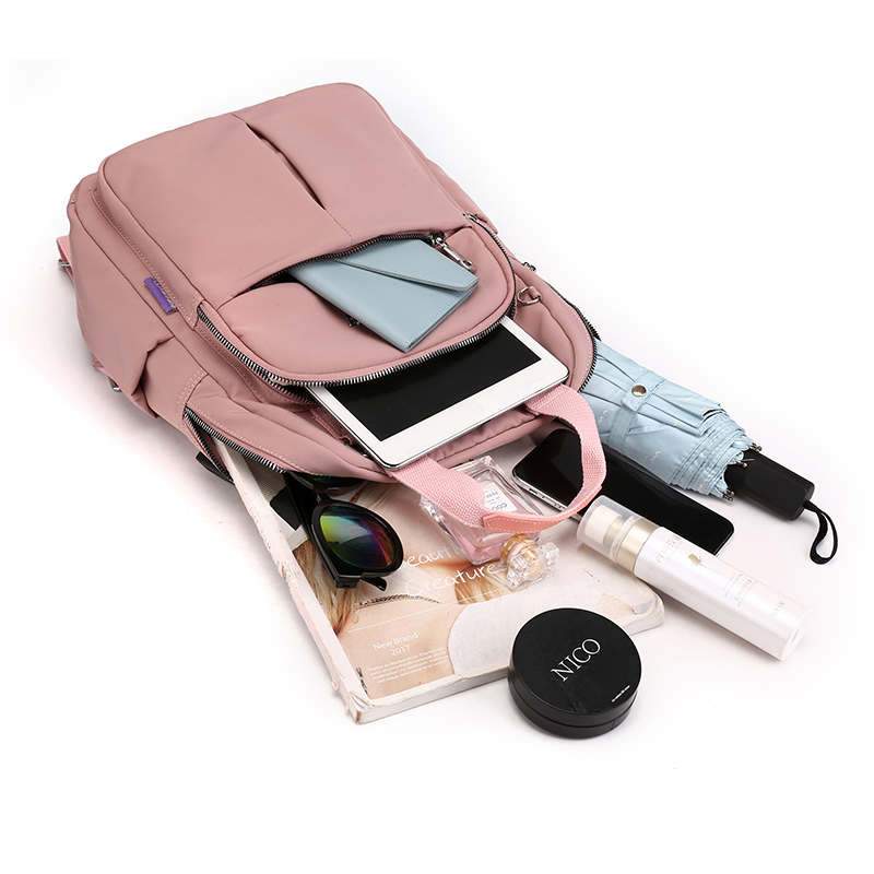 Wasserfester Laptop Rucksack mit USB-Anschluss und Anti-Diebstahl-Design – Multifunktional und Geräumig für Damen und Herren 7