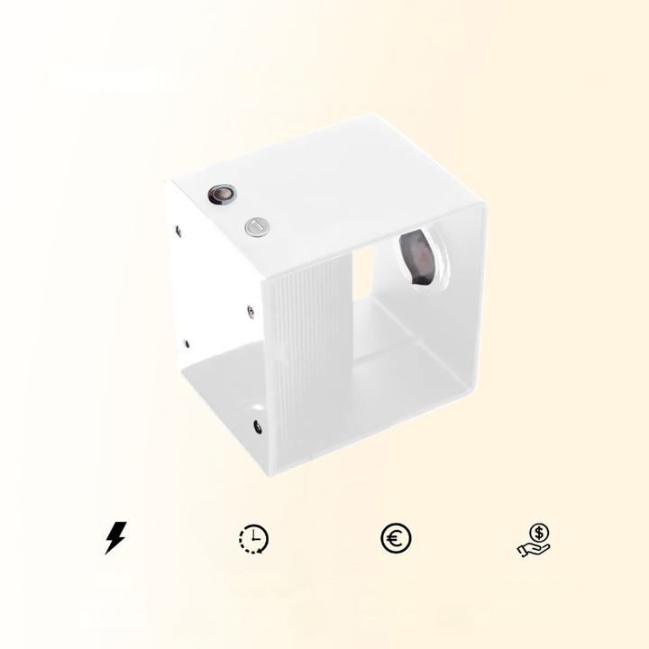 Wiederaufladbare LED-Wandleuchte mit Fernbedienung – Innenwandleuchte mit einstellbarer Helligkeit