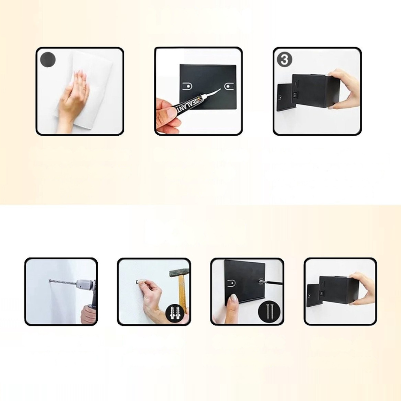 Wiederaufladbare LED-Wandleuchte mit Fernbedienung – Innenwandleuchte mit einstellbarer Helligkeit