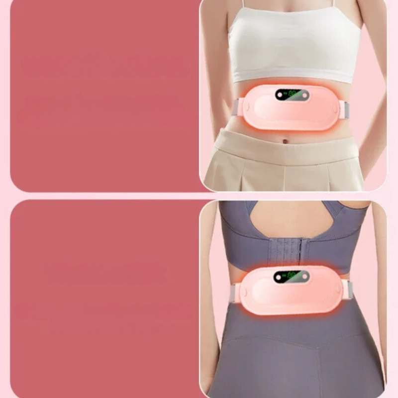 Wiederaufladbarer Menstruationskomfortgürtel für Mädchen – Verstellbare Passform mit Sanfter Wärmetherapie 5