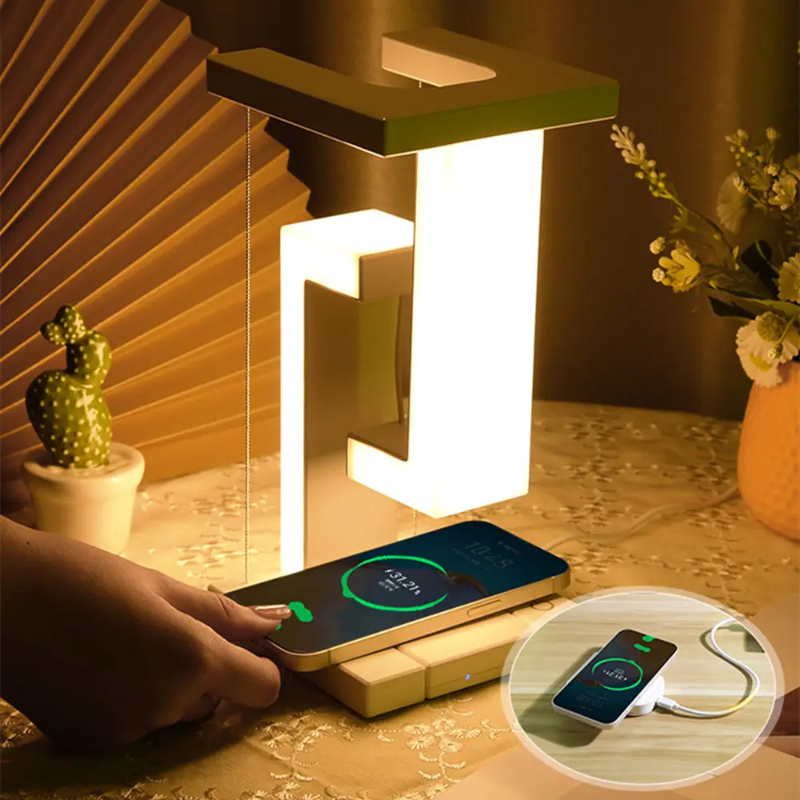 Wireless Charger with Levitating Design and LED Lighting 1