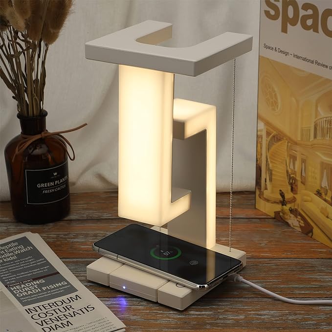 Wireless Charger with Levitating Design and LED Lighting 5